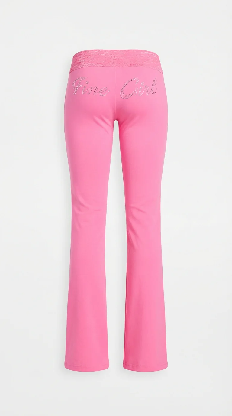 So 2000s Yoga Pants Pink - Image 3